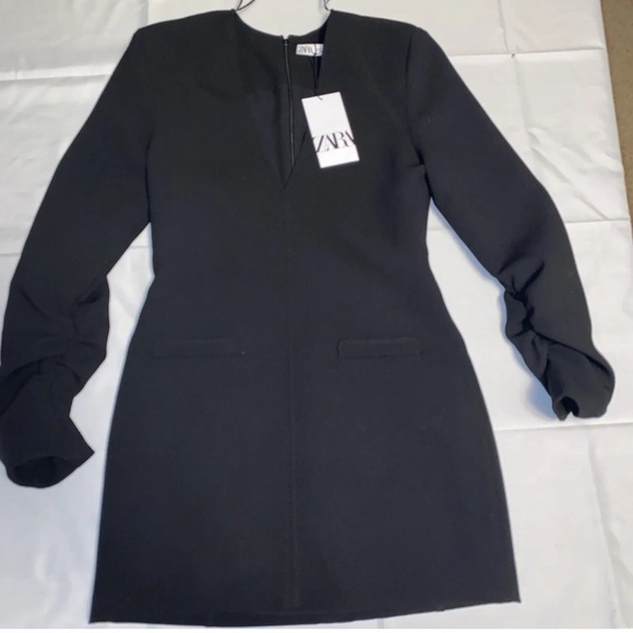 Zara Dresses & Skirts - No-tag Zara Basic Jacket Black, Size XL